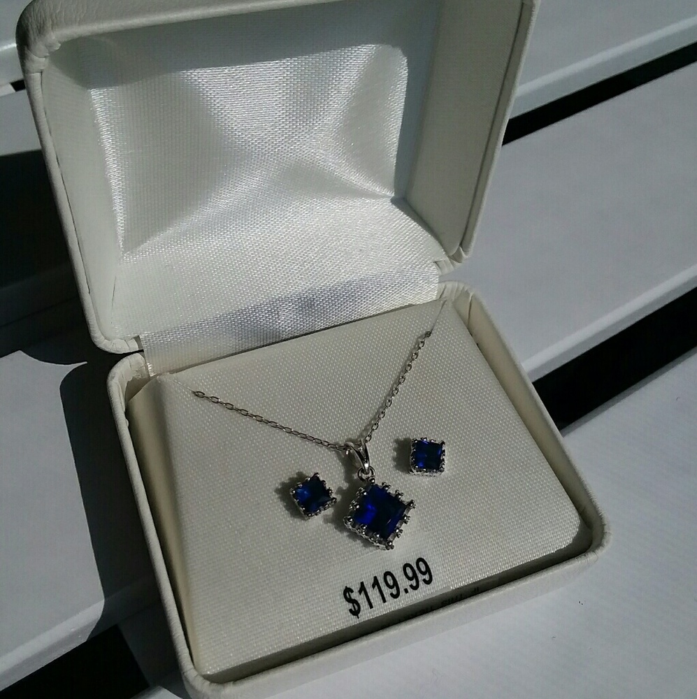 Sapphire Sterling Silver